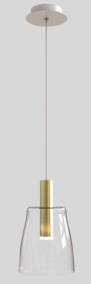 Modena Lampa Wisząca 1x5w Led Złoty