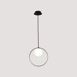 Tula Lampa Wisząca 1x28w G9 Czarny