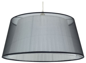 Charlie Zwis 45 1x60w E27 Czarny