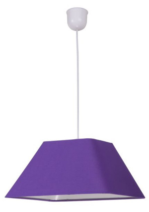 Robin Zwis 35 1x60w E27 Fioletowy Promo (abażur 77-01818+linka 85-89369)