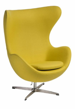 Fotel Jajo inspirowany Egg kaszmir