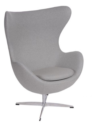 Fotel Jajo inspirowany Egg kaszmir