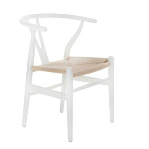 Krzesło Wicker inspirowane Wishbone