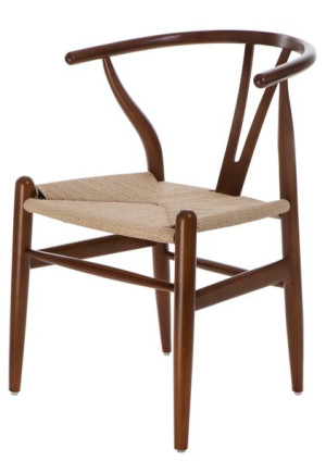 Krzesło Wicker inspirowane Wishbone