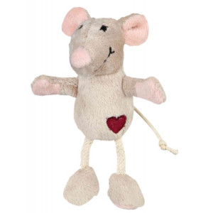 Trixie Mysz Pluszowa Beżowa 11 cm