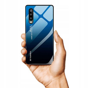 Etui Huawei P30 Szklane Obudowa Ombre