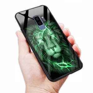 Etui Szklane Lew Do Samsung Galaxy S9 Plus Case