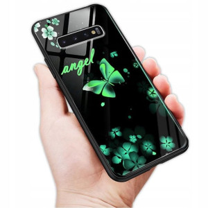 Etui Szklane Motyle Do Samsung Galaxy S10 Plus