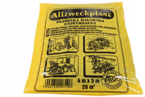 Folia Malarska Gruba Budowlana Ochronna 4mx5m