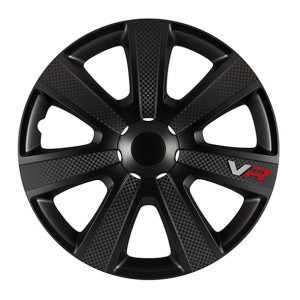 4 x Kołpak VR Carbon Black 15 do Toyota Auris I II II FL od 2007
