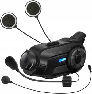 Sena 10C Pro Interkom Motocyklowy 1600M Kamera Hd