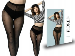Rajstopy FIORE Jane Black 4-L