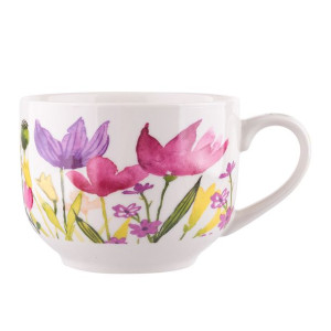 Filiżanka do kawy i herbaty porcelanowa Tulip 500 ml