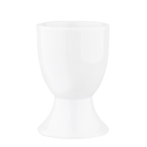 Kieliszek na jajko porcelanowy biały