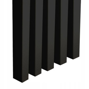 Lamele ścienne PREMIUM - CZARNY- 36 sztuk