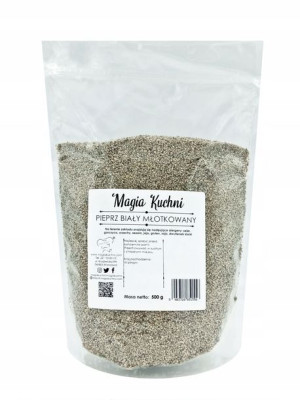 Pieprz BIAŁY 500g MŁOTKOWANY naturalny