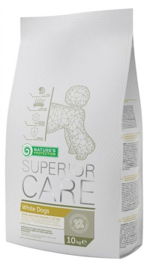 NATURES PROTECTION Superior Care Small Mini White Dogs Adult 10kg + Advanti
