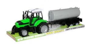 Traktor z beczką