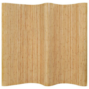 Parawan bambusowy, 250 x 165 cm, naturalny