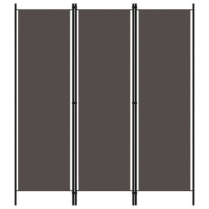 Parawan 3-panelowy, antracytowy, 150 x 180 cm