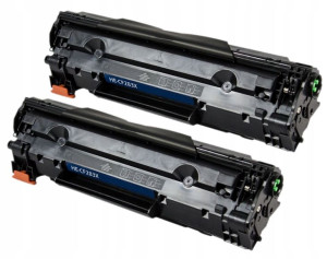 2x Toner Hp Cf283x 83x Zamiennik 2.2k Black