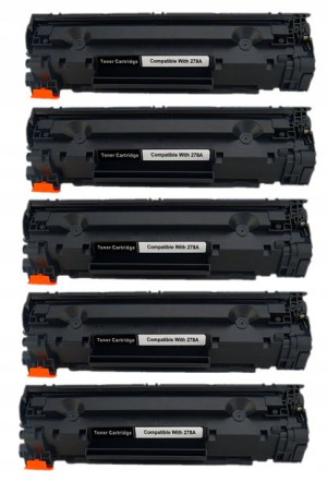 5x Hp Ce278a 78a Laserjet Pro P1606 P1606dn