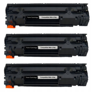 3x Hp Ce278a 78a Laserjet Pro M1530 M1536dnf Mfp
