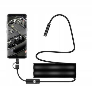 Kamera ENDOSKOPOWA ANDROID PC USB C micro USB 5m