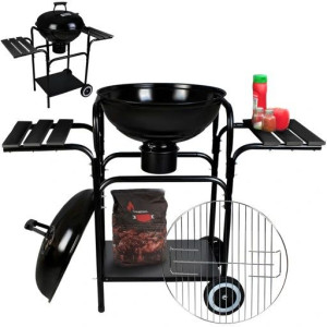 Grill Ogrodowy Gril Węglowy Półki Akcesoria GRATIS