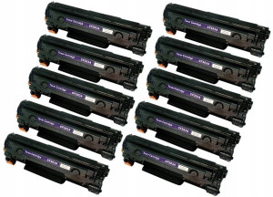 10x Toner Hp Cf283a 83a Zamiennik 1.6k Black