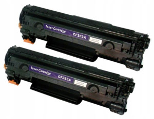 2x Toner Hp Cf283a 83a Zamiennik 1.6k Black