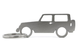 Brelok Jeep Wrangler JK 3d stal nierdzewna