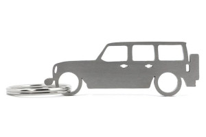 Brelok Jeep Wrangler JL 5d stal nierdzewna