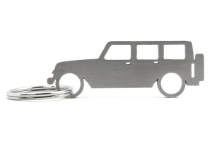 Brelok Jeep Wrangler JK 5d stal nierdzewna