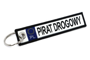 Zawieszka do kluczy samochodowych Pirat Drogowy