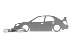 Brelok Subaru Impreza WRX STI GD Hawkeye stal nierdzewna
