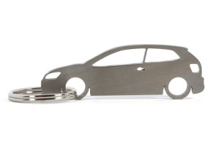 Brelok VW Volkswagen Polo MK5 3d stal nierdzewna