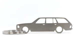 Brelok Mercedes W123 kombi stal nierdzewna