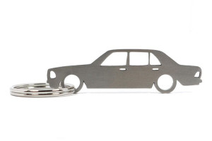 Brelok Mercedes W123 sedan stal nierdzewna