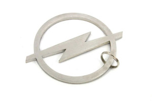 Brelok logo Opel stal nierdzewna