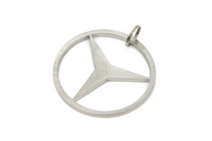 Brelok logo Mercedes stal nierdzewna