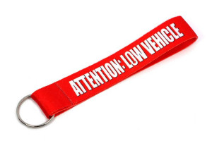 Smycz do kluczy Attention: Low Vehicle