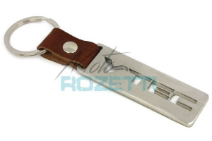 Brelok Honda VTEC stal nierdzewna + skóra
