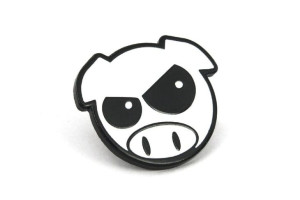 Pin, przypinka JDM pig świnka