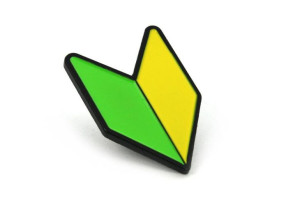 Pin, przypinka JDM wakaba leaf