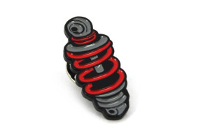 Pin, przypinka amortyzator gwintowany