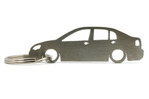 Brelok VW Volkswagen Polo 9N3 sedan stal nierdzewna