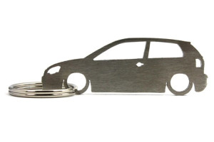 Brelok VW Volkswagen Polo 9N3 3d stal nierdzewna