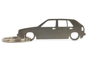 Brelok VW Volkswagen Golf MK2 5d stal nierdzewna
