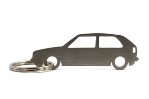Brelok VW Volkswagen Golf MK2 3d stal nierdzewna